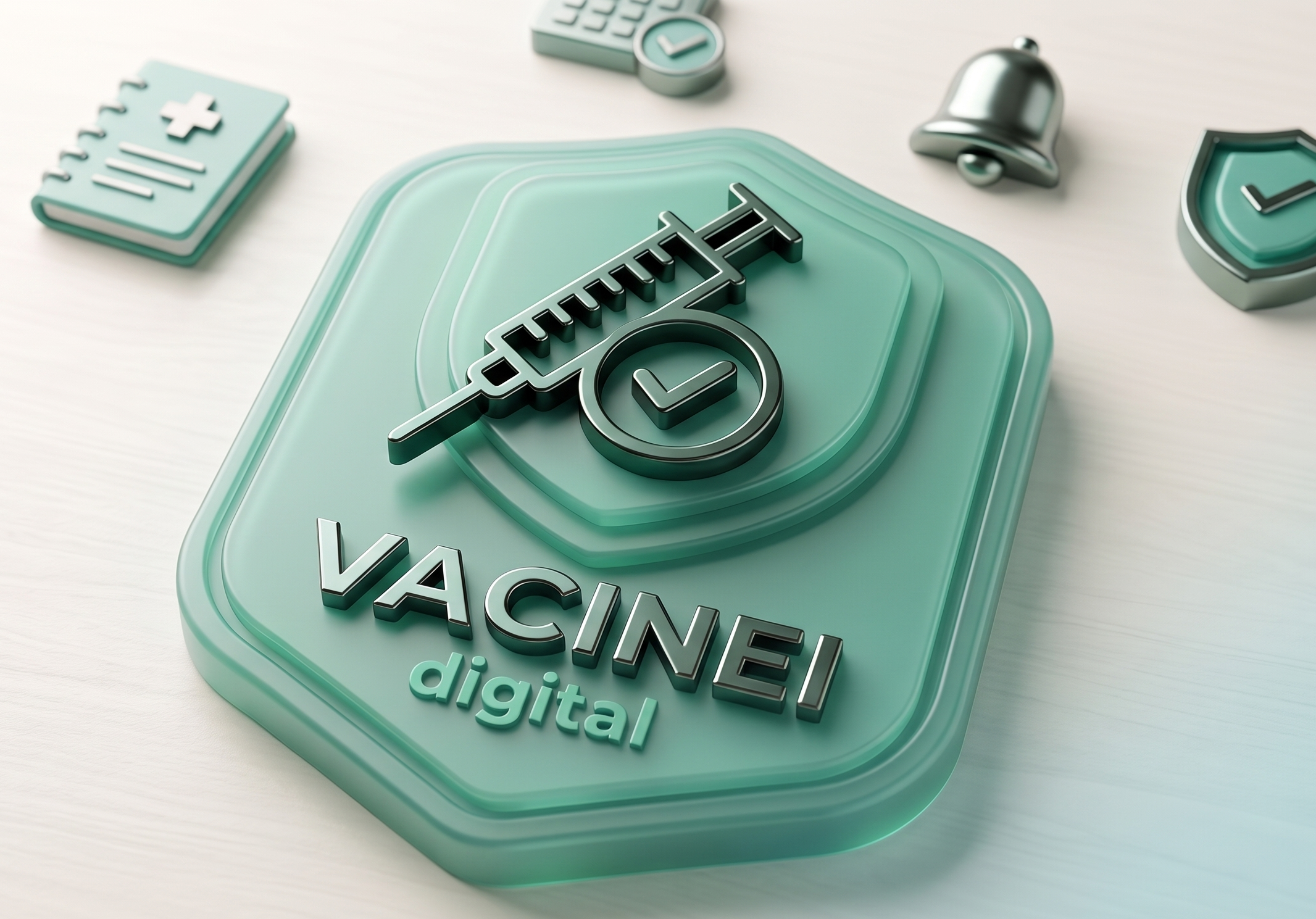 Interface do aplicativo Vacinei exibindo a carteira de vacinação digital